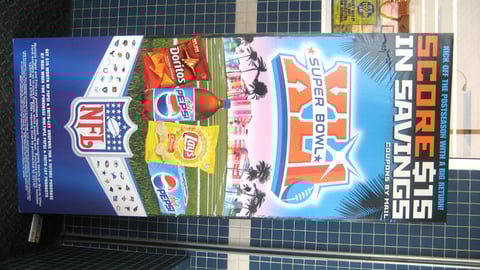 PepsiCo Super Bowl Standee 