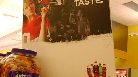 Coca-Cola 'Big Game' Pole Topper