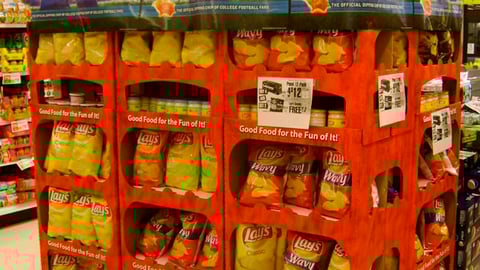 Tostitos Football Base Wrap