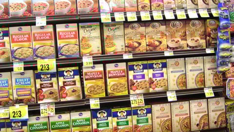 QFC Hot Cereal Shelf Set