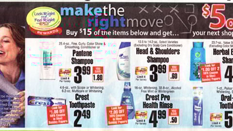 ShopRite P&G 'Right Moves' Feature