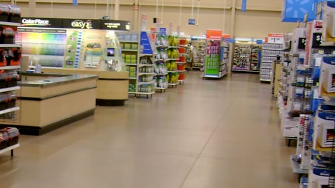 Walmart 'Clean' Action Alley