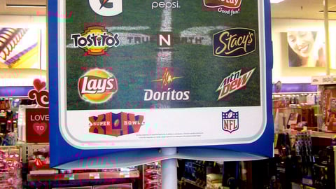 PepsiCo Super Bowl Pole Topper