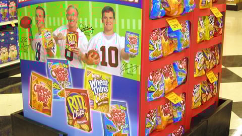 Kraft Super Bowl Pallet Display