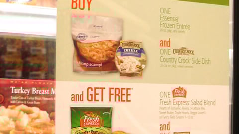 Shaw's 'Meal Deal' Freezer Cling