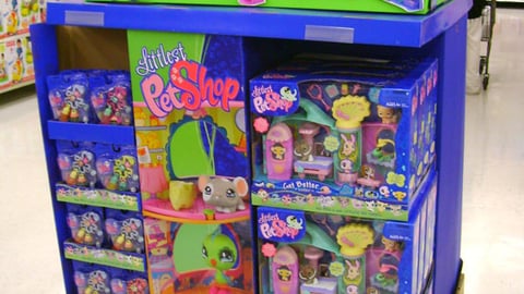 Littlest Pet Shop Pallet Display