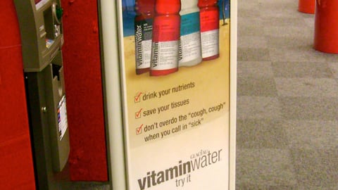 Glaceau Vitaminwater Security Wrap Ad