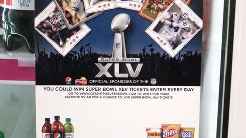 PepsiCo 'Celebrate Legends' Cooler Cling