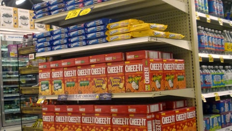 Kroger 'Game Day Greats' Snacks Endcap