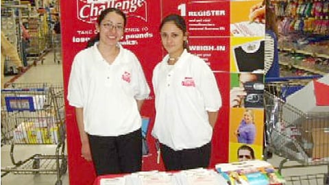 Slim-Fast Challenge Table