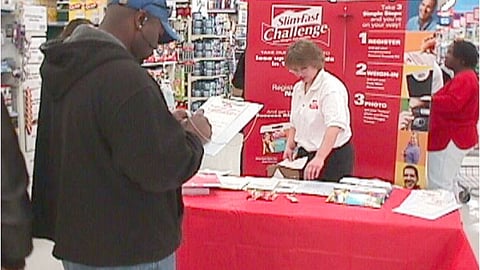 Slim-Fast Challenge Registration