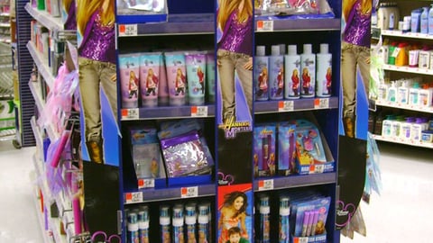 Disney Wal-Mart HBA Endcap