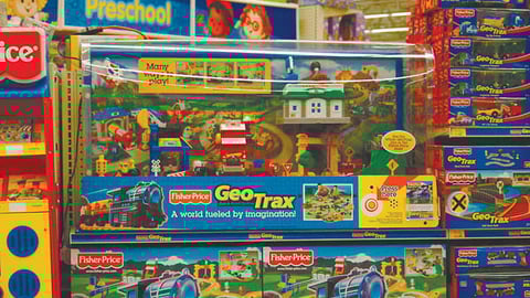 Fisher-Price GeoTrax Display