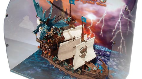 Mega Bloks Dragons Display