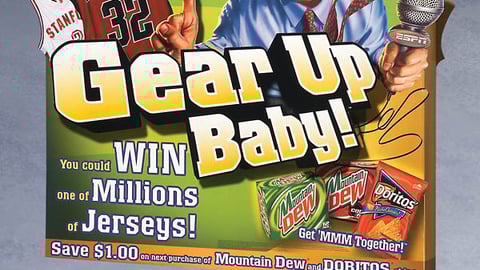 Pepsi/Frito-Lay Gear Up Baby Sign
