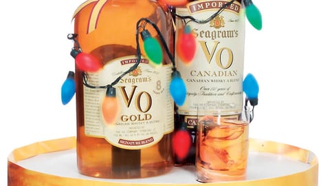 Seagram's VO Holiday Display