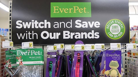 Dollar General 'Switch And Save' Endcap Header