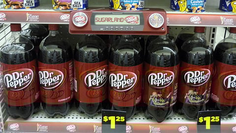 Dr Pepper Dollar General Shelf Media Player