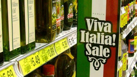 Publix 'Viva Italia Sale' Violator