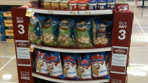 Kroger 'Family Night In' Floorstand