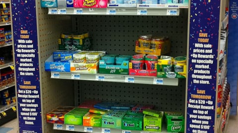 Rite Aid 'Resolution Rewards' Endcap