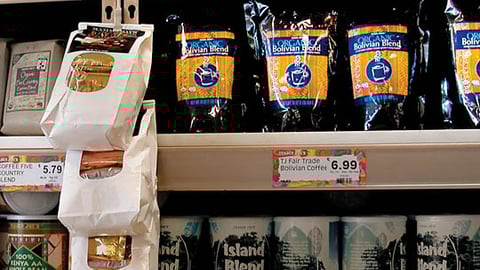 Trader Joe's Coffee Packaging