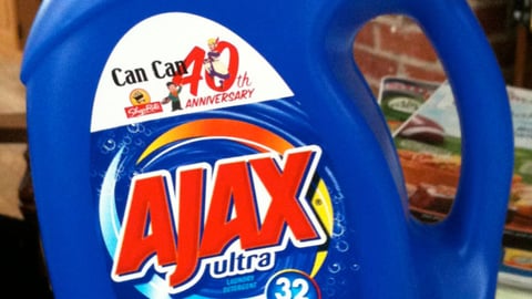 Ajax 'Can Can' Packaging
