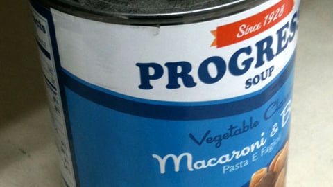 Progresso 'Can Can' Packaging