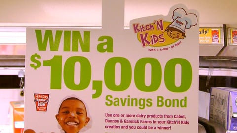 Stop & Shop Kitch 'N Kids Shelf Dangler