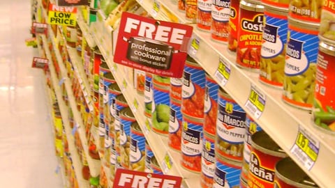 Albertsons Cookware Shelf Tags