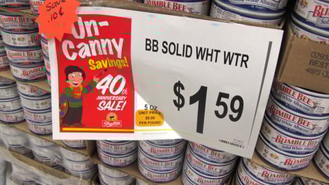 ShopRite 'Uncanny Savings' Sign