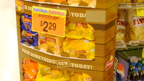 Lay's Singles Shipper