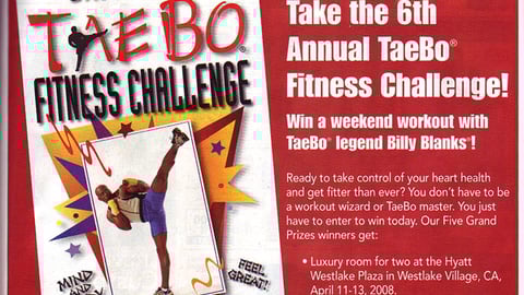 Rite Aid 'Taebo Fitness Challenge' Ad