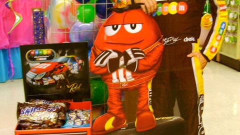 M&M's NASCAR Display