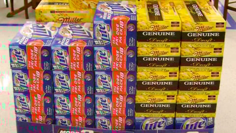 Miller Beer Racing Base Wrap