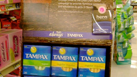 Procter & Gamble 'Hero' Shipper