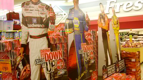 Coca-Cola NASCAR Standee Spectacular