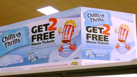 Vons 'Chills & Thrills' Header