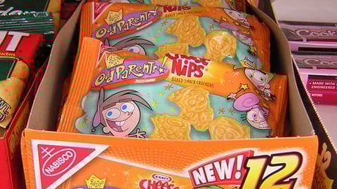 Cheese Nips Promotional Packaging