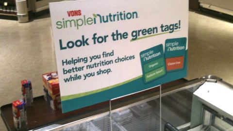 Safeway 'SimpleNutrition' Header