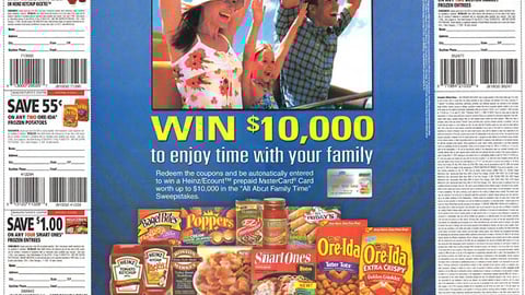 Heinz Sweepstakes FSI