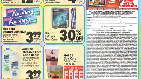 Osco Drug/Listerine Feature