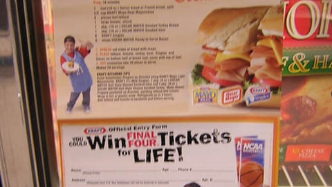 Kraft NCAA Sweeps Tearpad