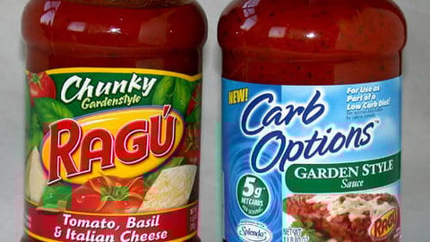 Ragu Label Comparison