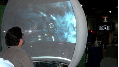 Z-Dome Immersive Display
