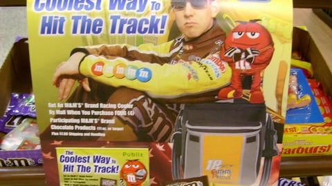 M&M's Publix Shelf Sign