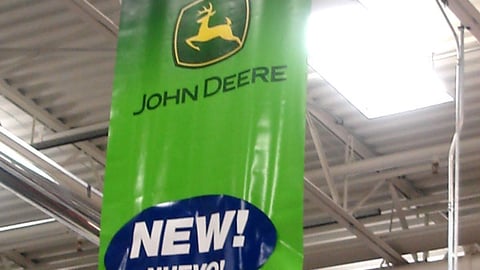 Lowe's John Deere Banner
