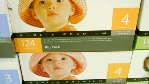 Publix Premium Diaper Packaging