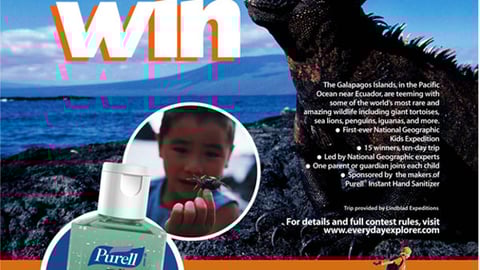 Purell Galapagos Adventure Ad