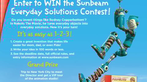 Sunbeam 'Robots' Sweeps Ad